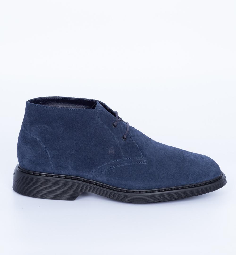 Hogan - Polacchino H576 blu suede - HXM5760EP70HG0U828